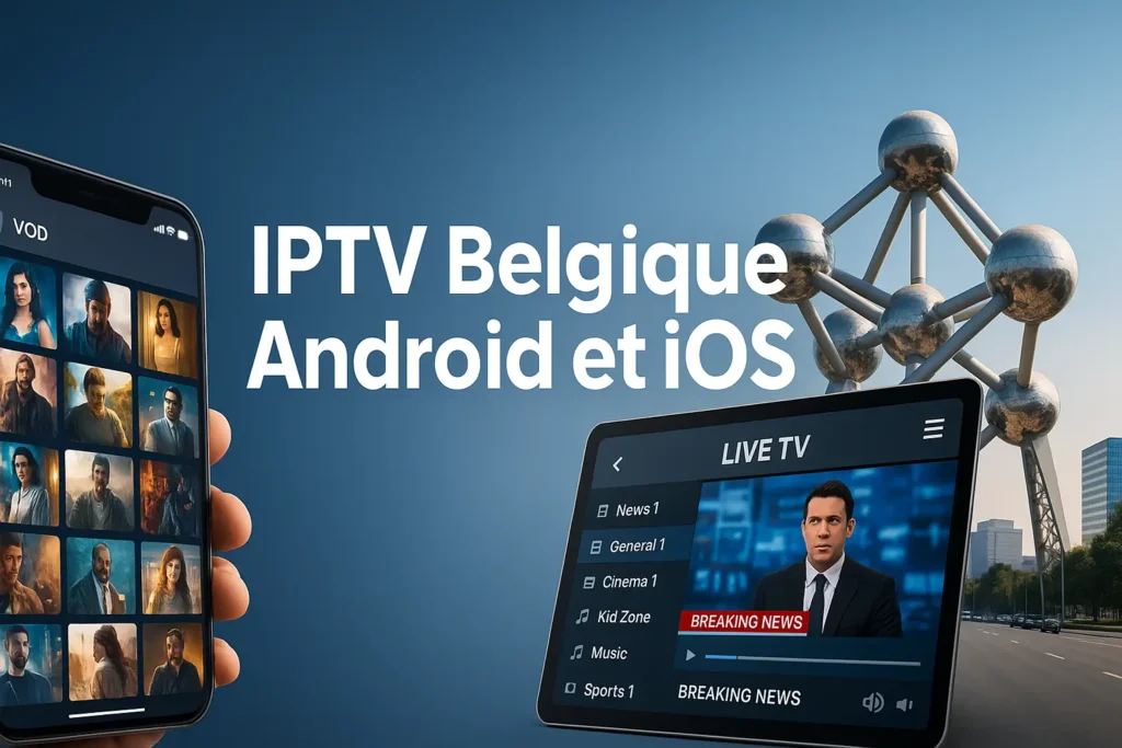 IPTV Belgique Android et iOS