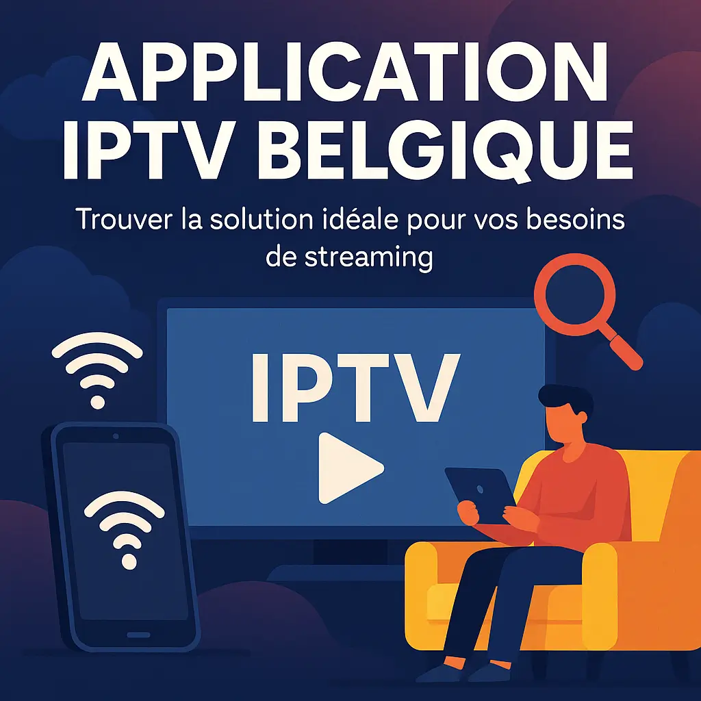 Application IPTV Belgique