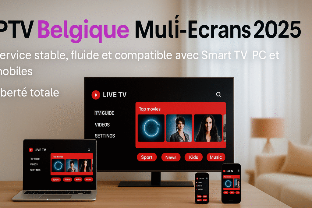 IPTV Belgique Multi-Écrans