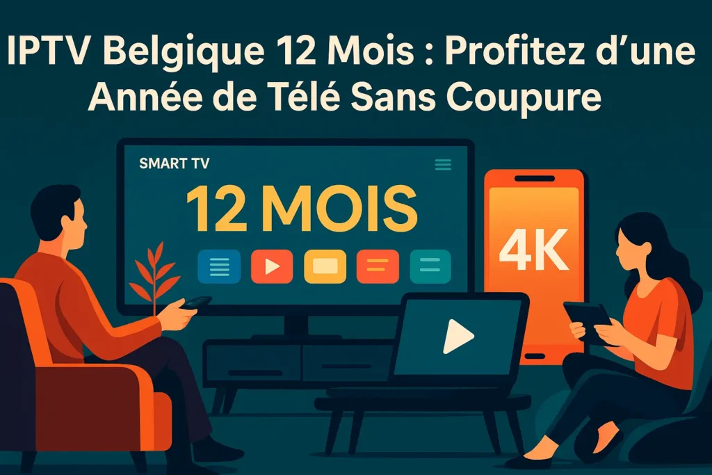 IPTV Belgique 12 Mois