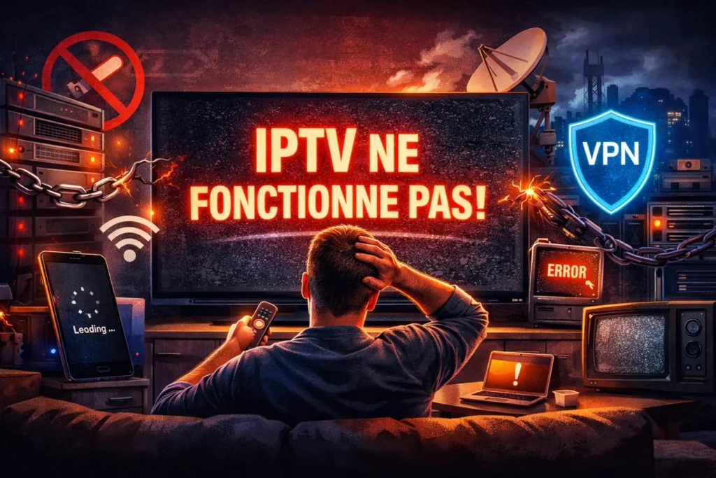 IPTV ne fonctionne