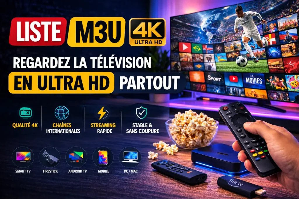 List M3U 4K