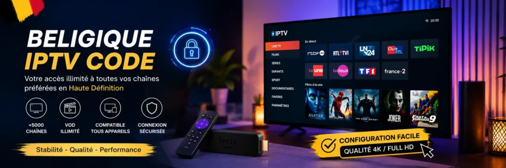 Belgique IPTV Code
